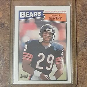 Vintage Dennis Gentry Chicago Bears  Collector's C